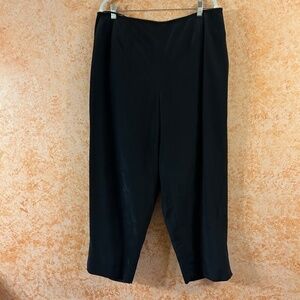 DUE PER DUE Black Pants size 18W